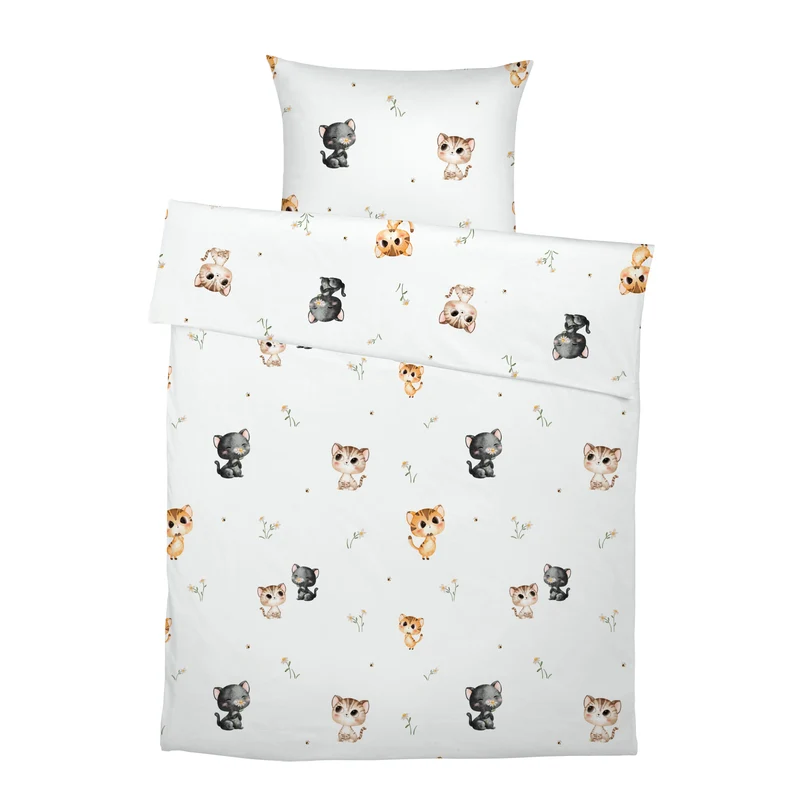 "Katzen" Premium Kinderbettwäsche
