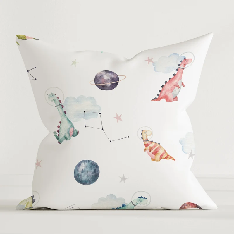 "Dino Galaxy" Premium Dekokissen