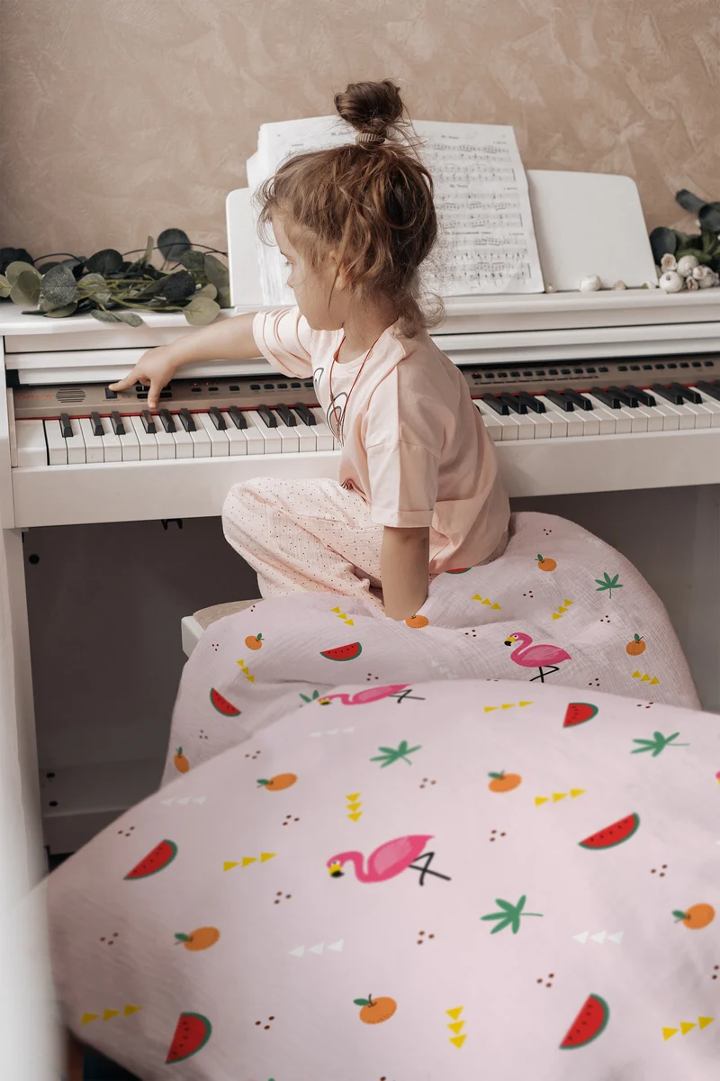 "Flamingo" Premium Kinderbettwäsche