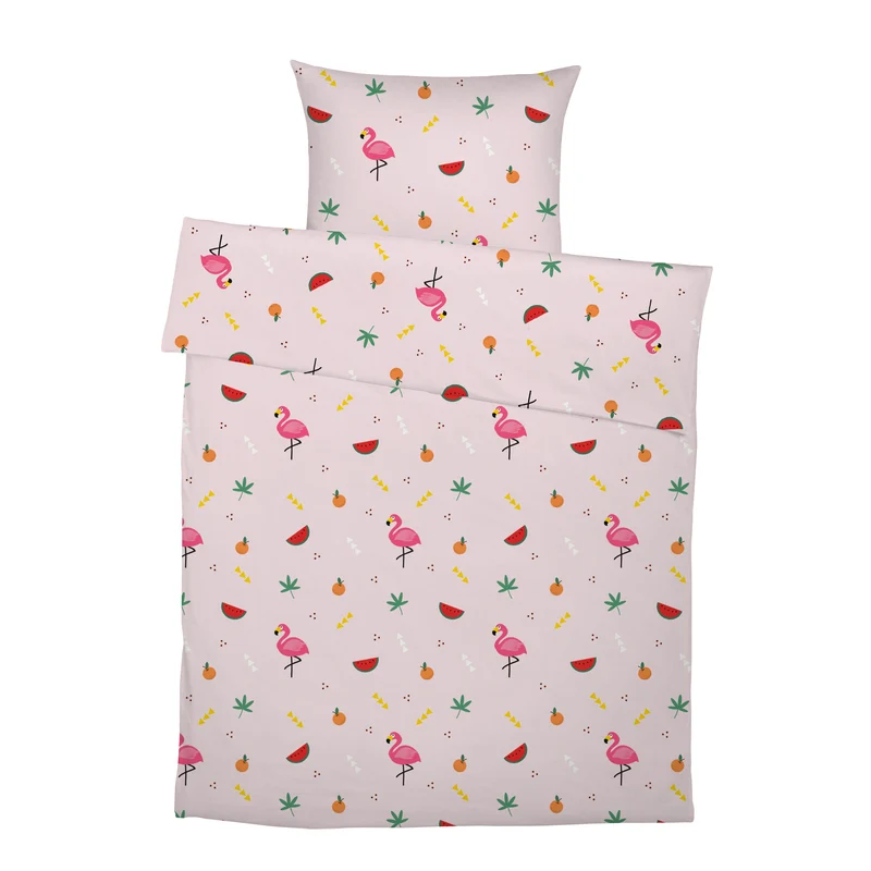 "Flamingo" Premium Kinderbettwäsche
