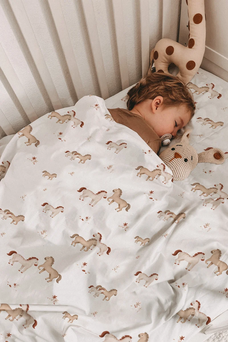 "Pferdchen" Premium Kinderbettwäsche
