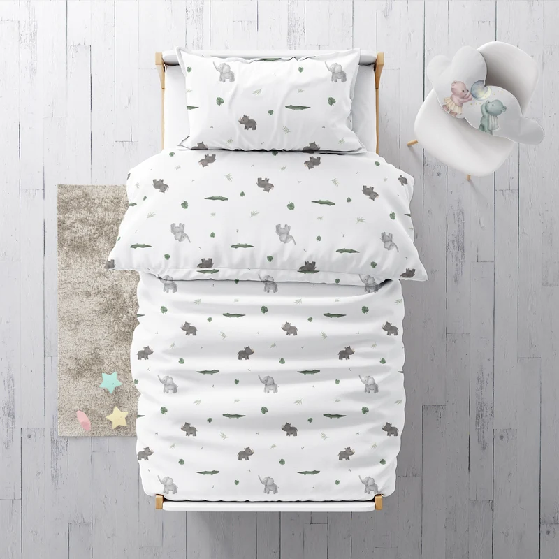 "Little Safari" Premium Kinderbettwäsche