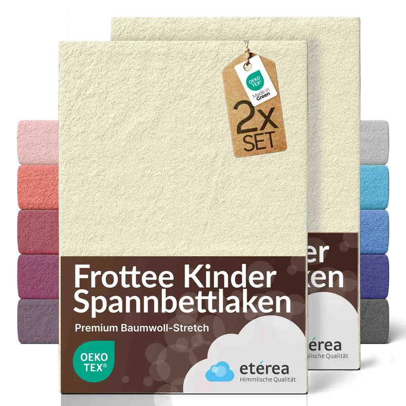 etérea Frottee Spannbettlaken