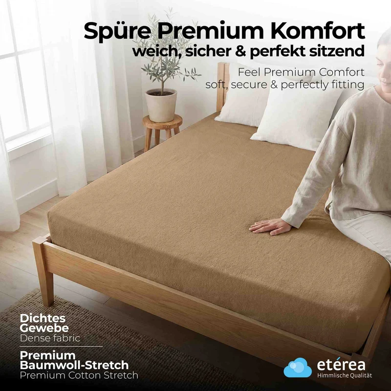 etérea Frottee Spannbettlaken