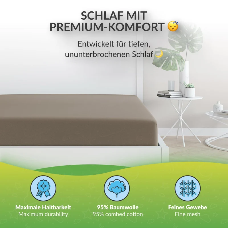 etérea Wasserbett Spannbettlaken