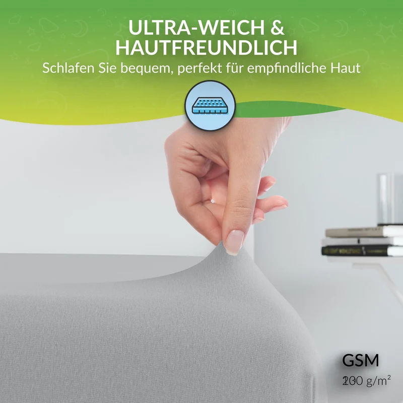 etérea Wasserbett Spannbettlaken