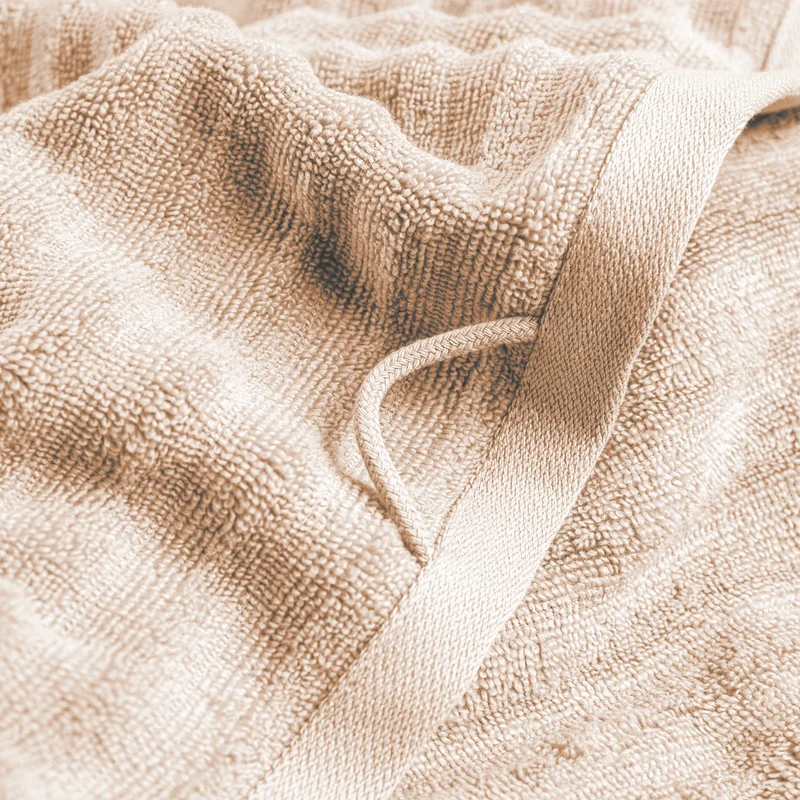 Waschlappen "Waves" - Beige - 10x 16x21cm