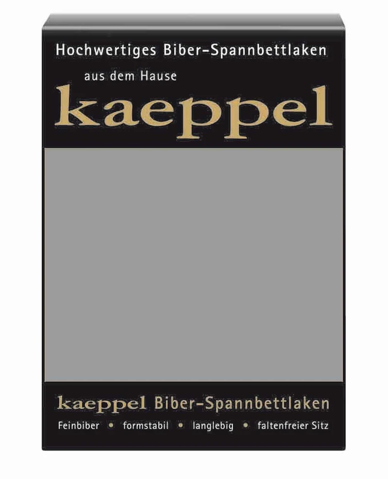 Kaeppel Biber Spannbettlaken