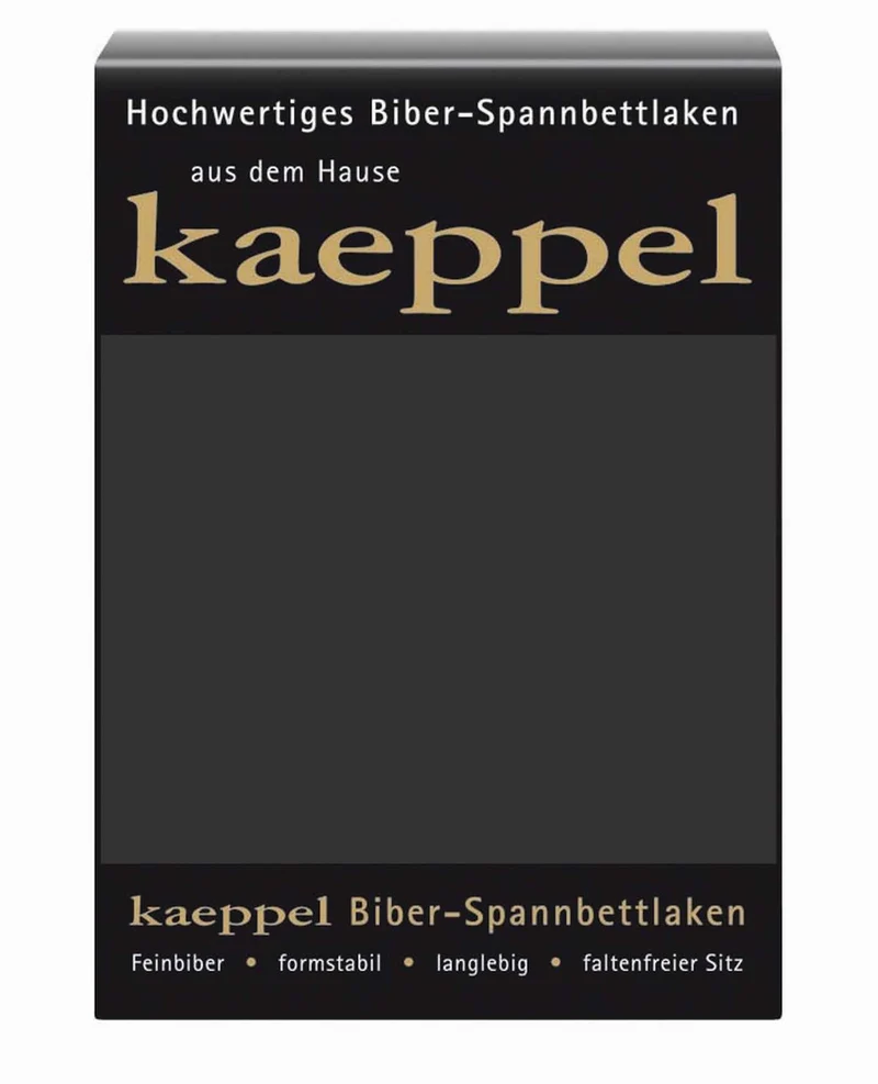 Kaeppel Biber Spannbettlaken