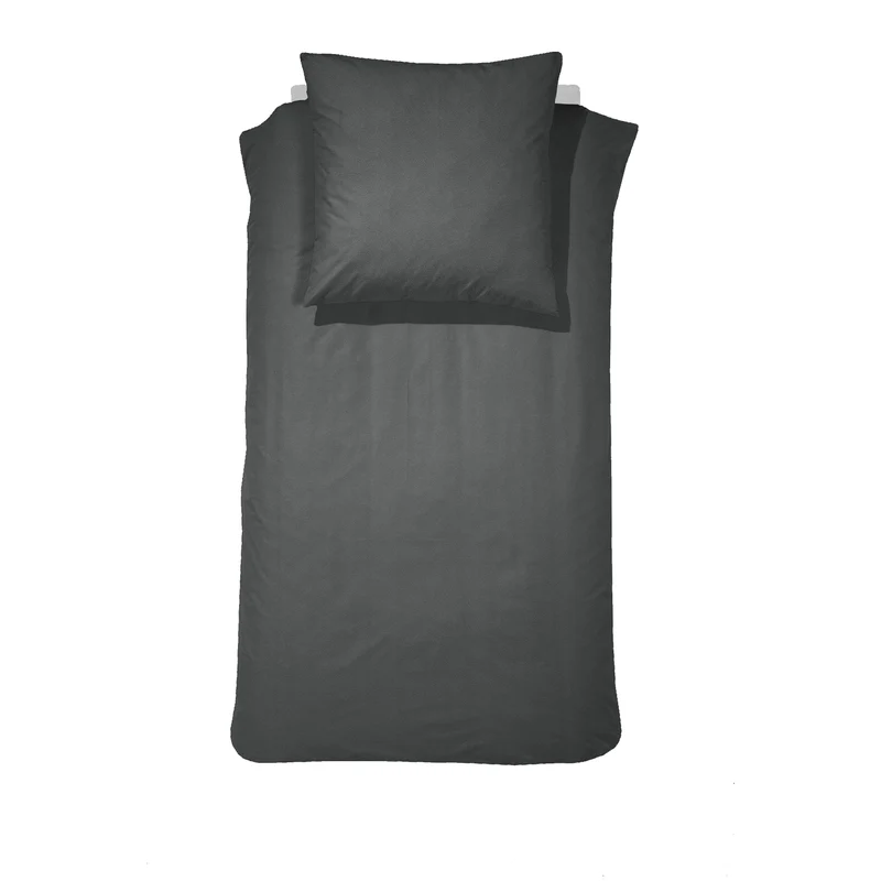 damai Bio Satin Bettwäsche Silt mit Struktur Optik 135x200 cm + 80x80 cm