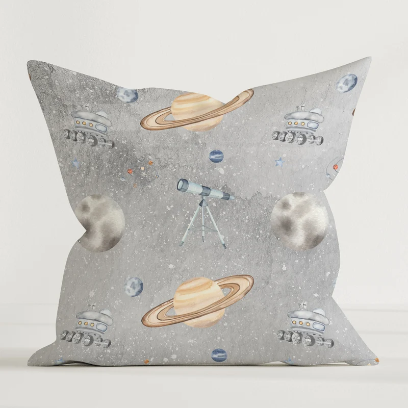 "Galaxie" Kinder Dekokissen
