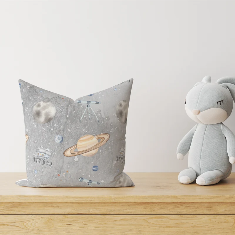 "Galaxie" Kinder Dekokissen