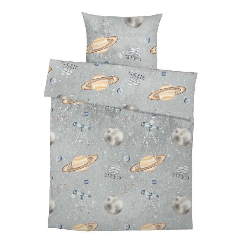 "Galaxie" Premium Kinderbettwäsche