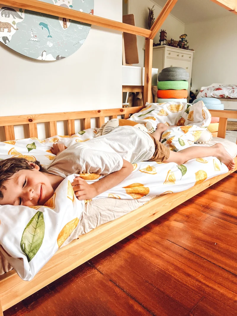 “Zitronen” Premium Kinderbettwäsche