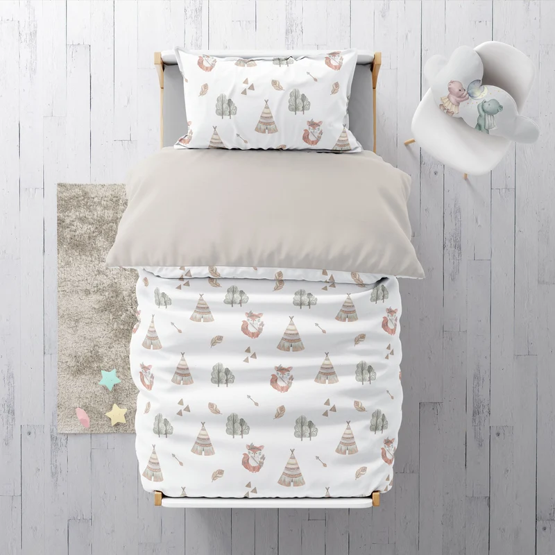 “Boho Fuchs” Premium Kinderbettwäsche