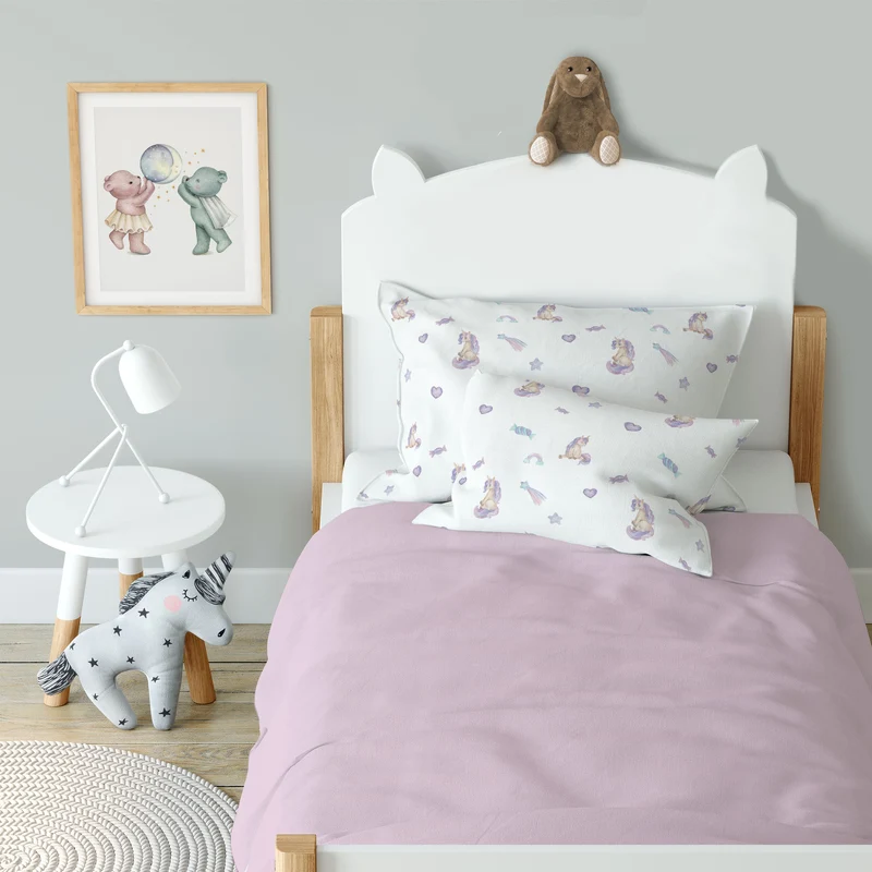 “Kleine Einhörner” Premium Kinderbettwäsche