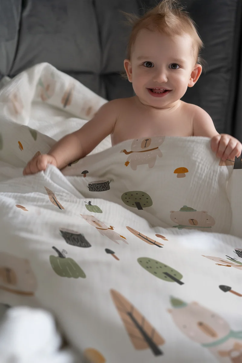 “Nordic Bär” Premium Kinderbettwäsche