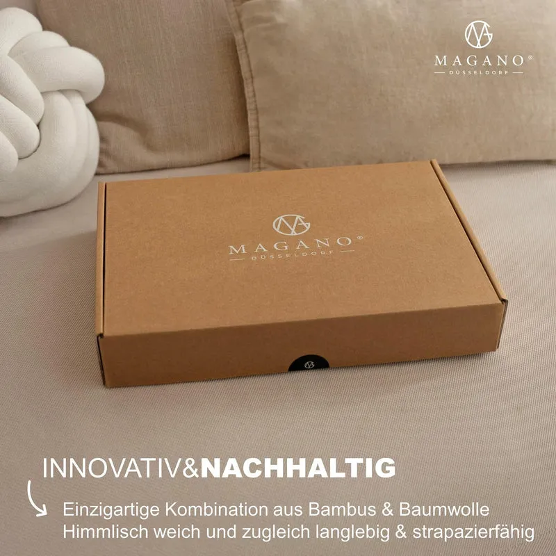 Luxus Wendebettwäsche | Streifendesign | Bambus & Baumwolle