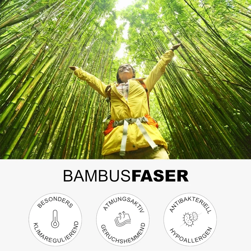 Luxus Wendebettwäsche | Streifendesign | Bambus & Baumwolle