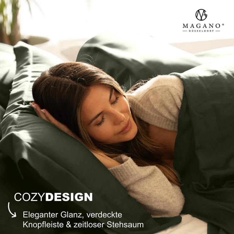 Luxus Wendebettwäsche | Streifendesign | Bambus & Baumwolle