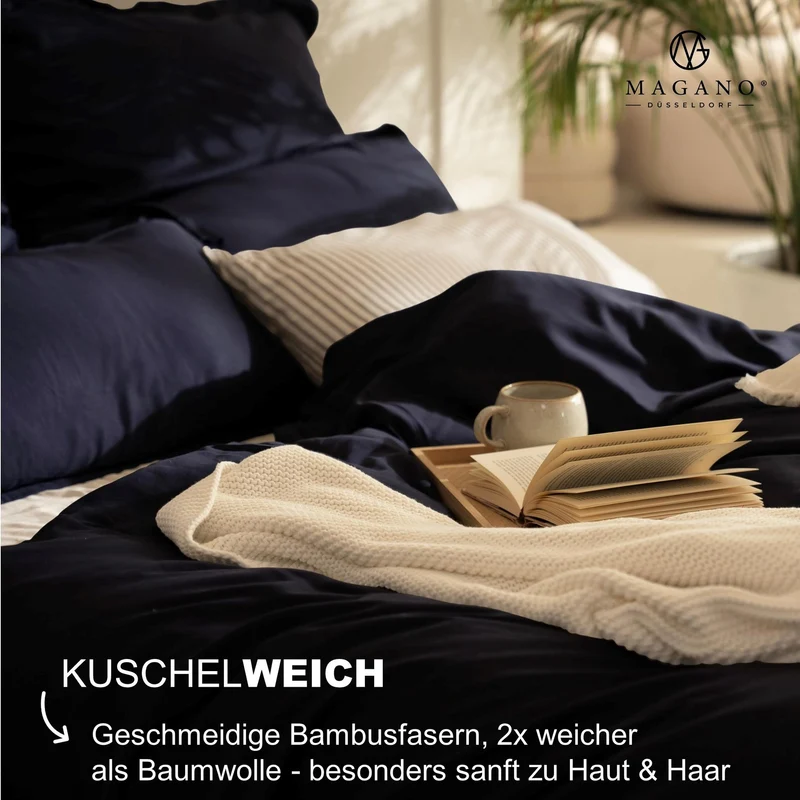 Luxus Spannbettlaken | Bambus & Baumwolle