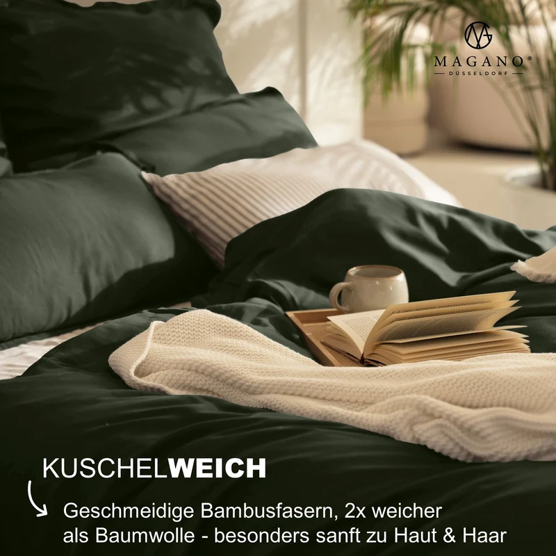 Luxus Spannbettlaken | Bambus & Baumwolle