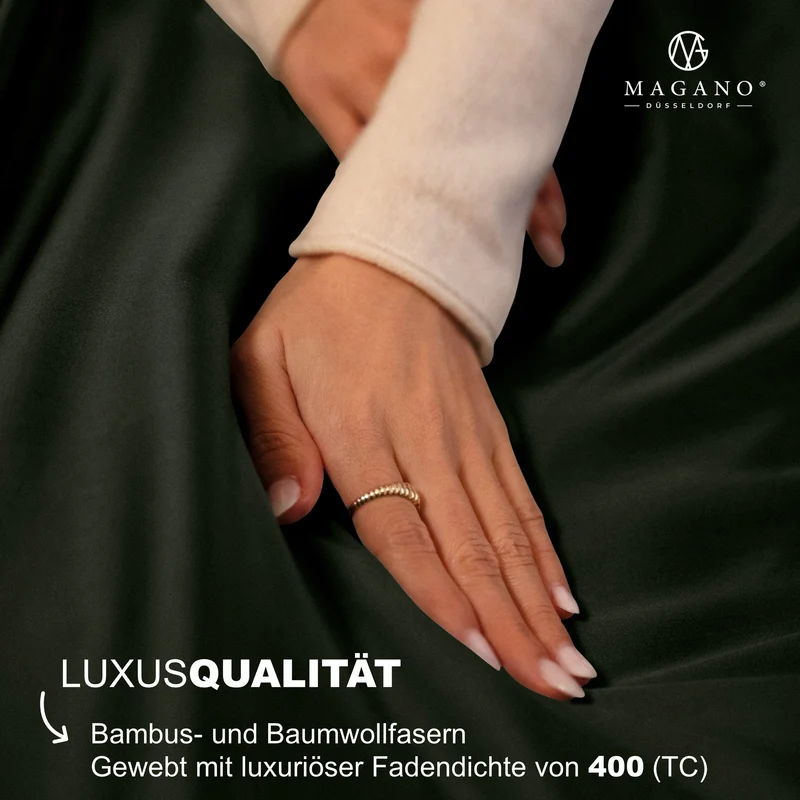 Luxus Spannbettlaken | Bambus & Baumwolle