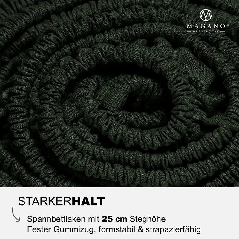 Luxus Spannbettlaken | Bambus & Baumwolle