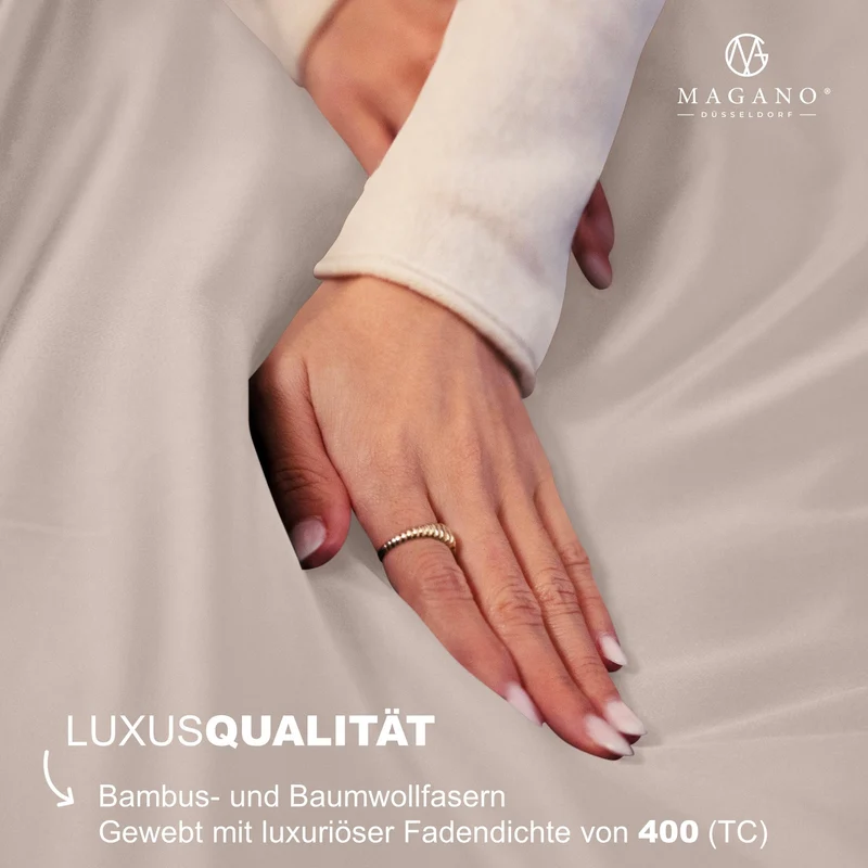 Luxus Spannbettlaken | Bambus & Baumwolle
