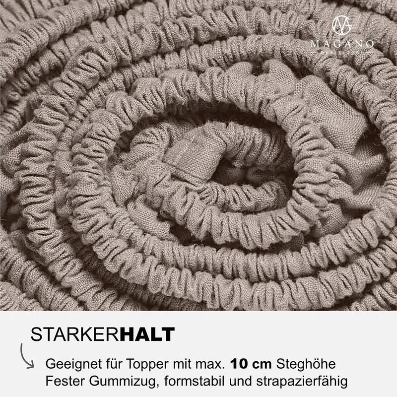 Luxus Spannbettlaken | Bambus & Baumwolle
