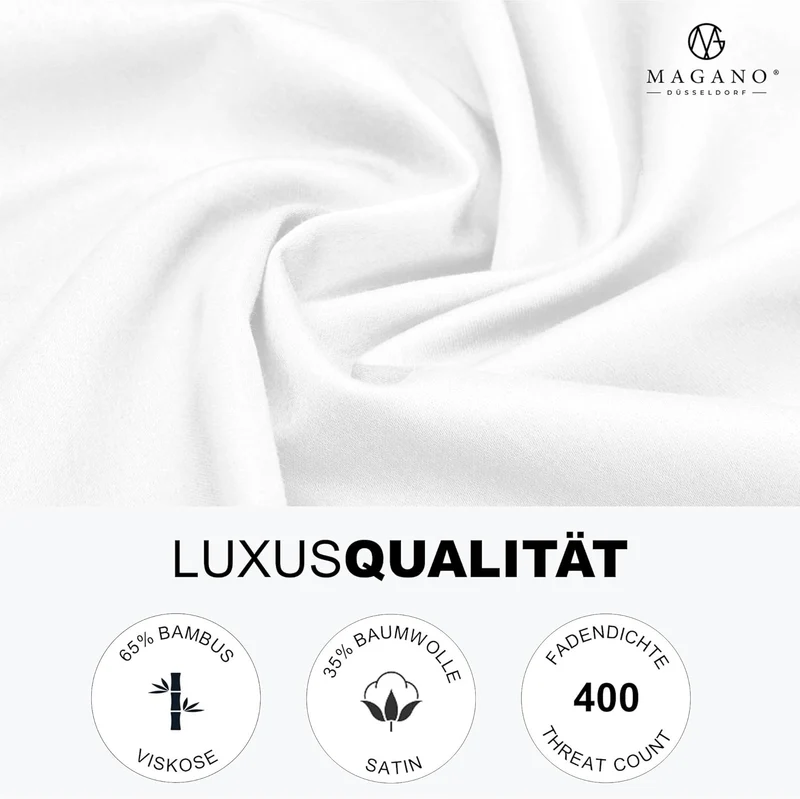 Luxus Spannbettlaken | Bambus & Baumwolle