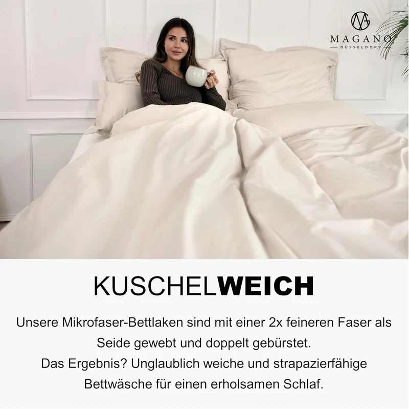 Premium Spannbettlaken | Ultrafeine Mikrofaser