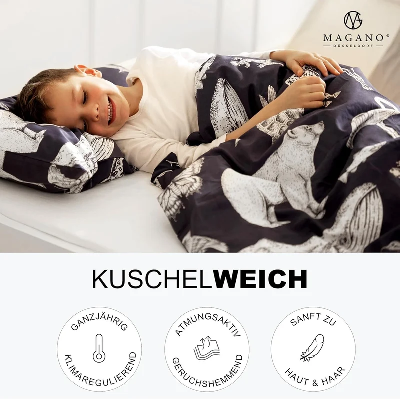 Luxus Kinderbettwäsche | Bambus & Baumwolle