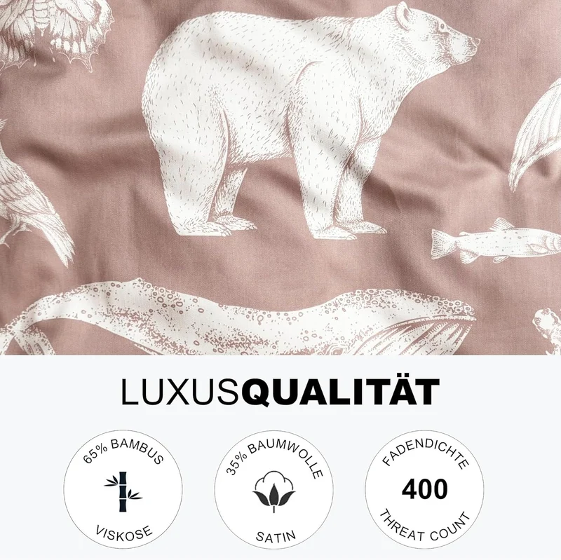 Luxus Kinderbettwäsche | Bambus & Baumwolle