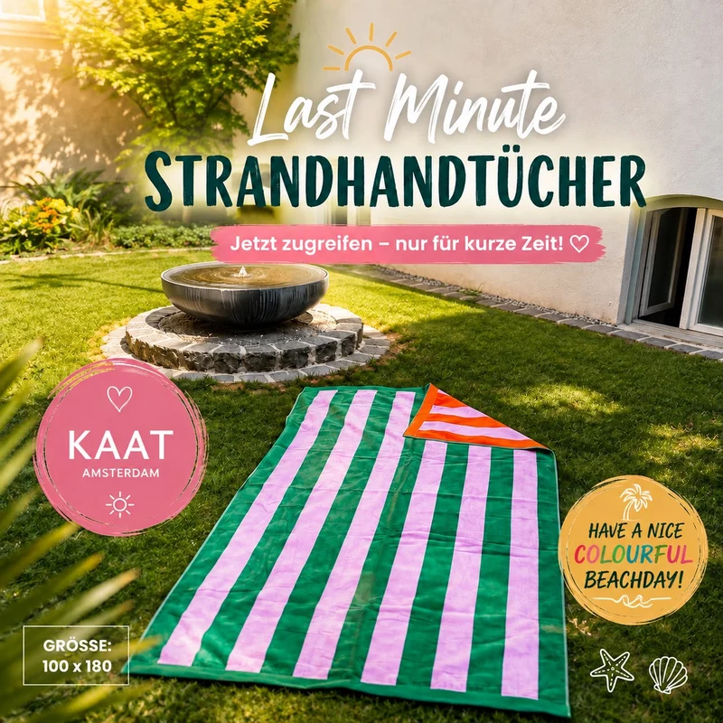 Strandtuch extra groß