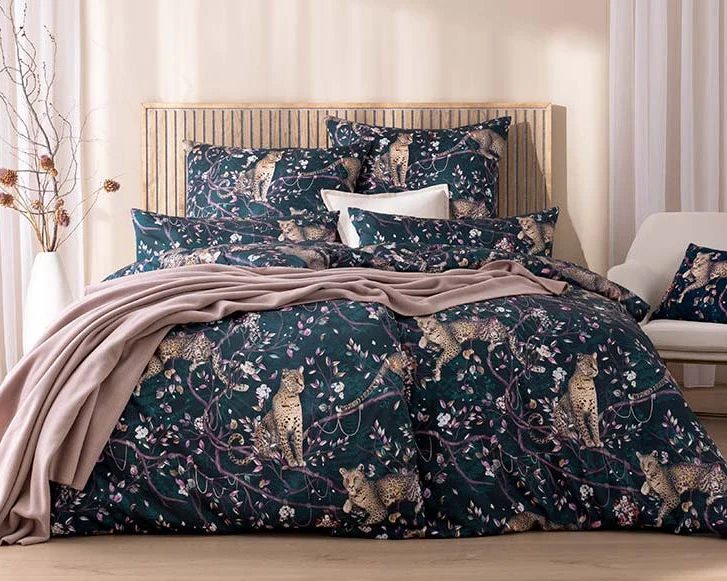 Estella Satin-Bettwäsche Leonida