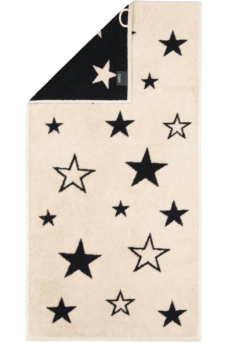 Christmas Edition "Stars" beige-schwarz