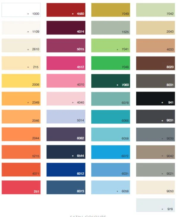 Satin-Bettwäsche COLOURS - Gr. 200x200 + 2 x 80x80 cm