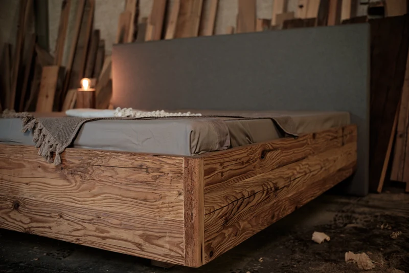 Massivholzbett Atlholz Kitzbühel