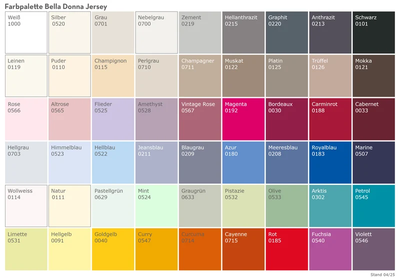 Bella Donna Jersey-Spannbetttuch Gr. 140/190cm - 160/220cm