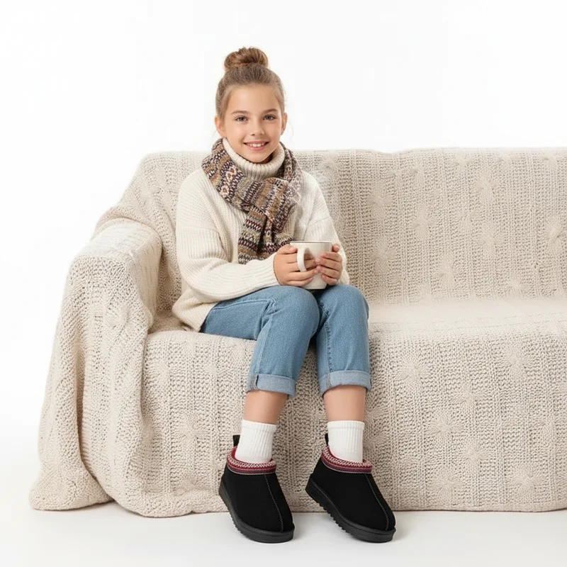 Gemütliche Winterstiefel für Mädchen – Stilvolles und warmes Schuhwerk