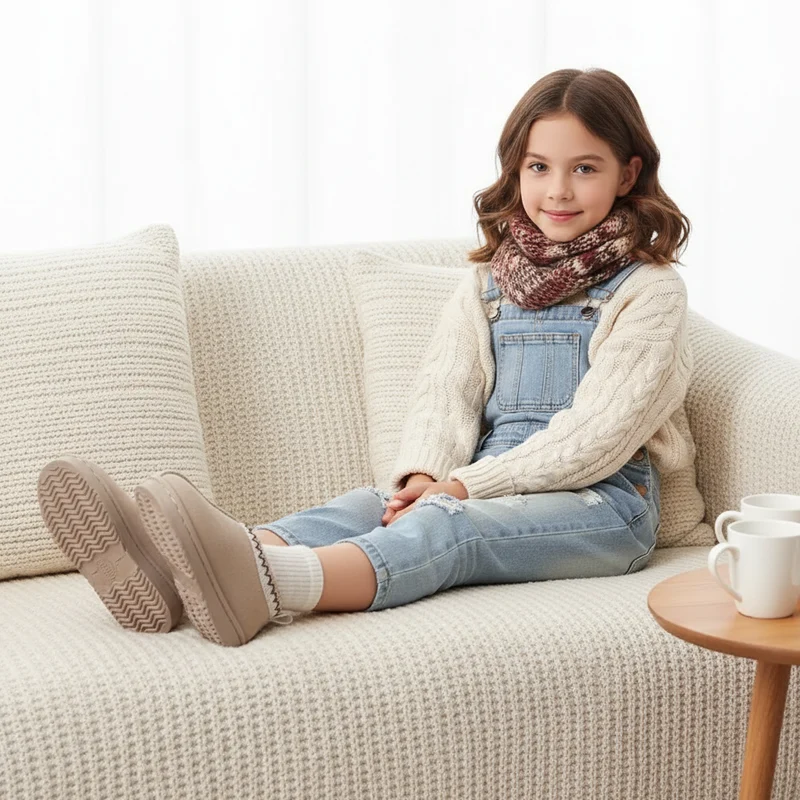 Gemütliche Winterstiefel für Mädchen – Stilvolles und warmes Schuhwerk