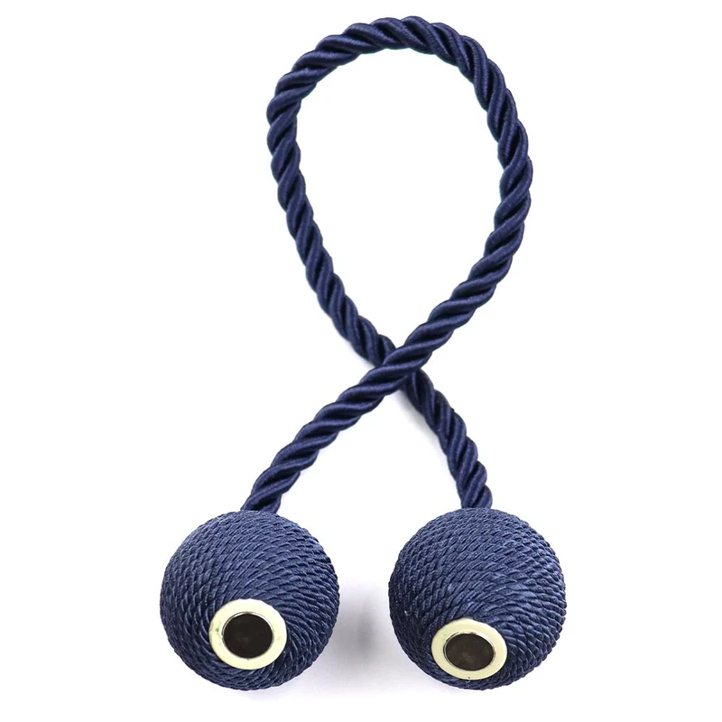 SET (2 St.) Raffhalter mit Magnet für Gardinen