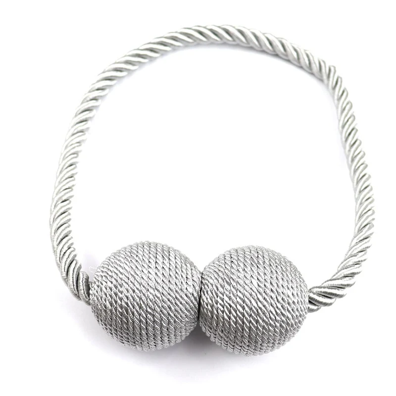 SET (2 St.) Raffhalter mit Magnet für Gardinen