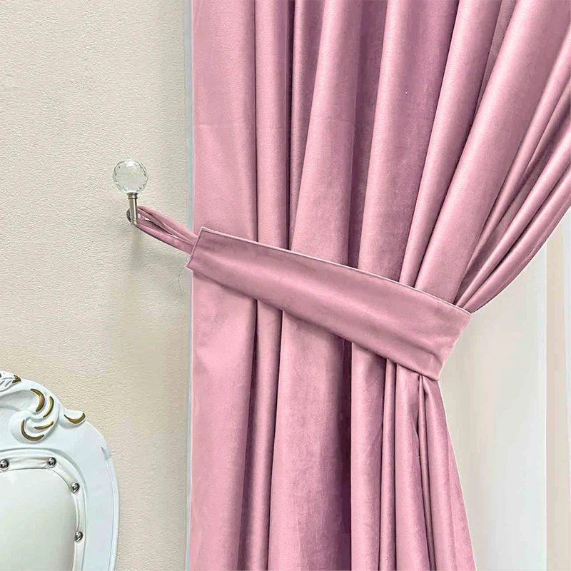 SET (2 St.) Raffhalter gleiches Material wie Vorhang