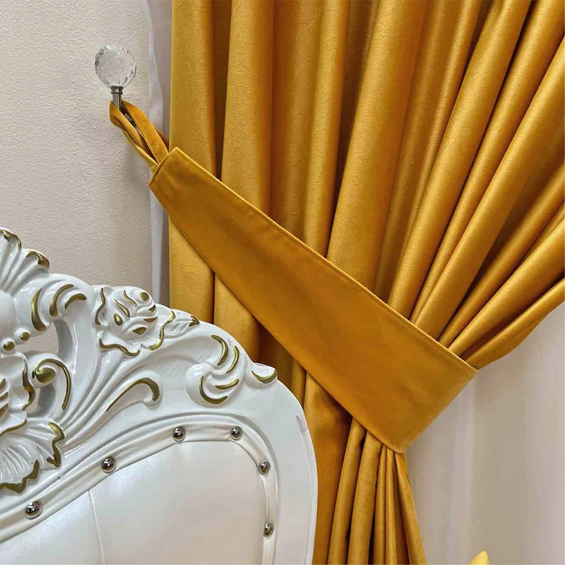 SET (2 St.) Raffhalter gleiches Material wie Vorhang