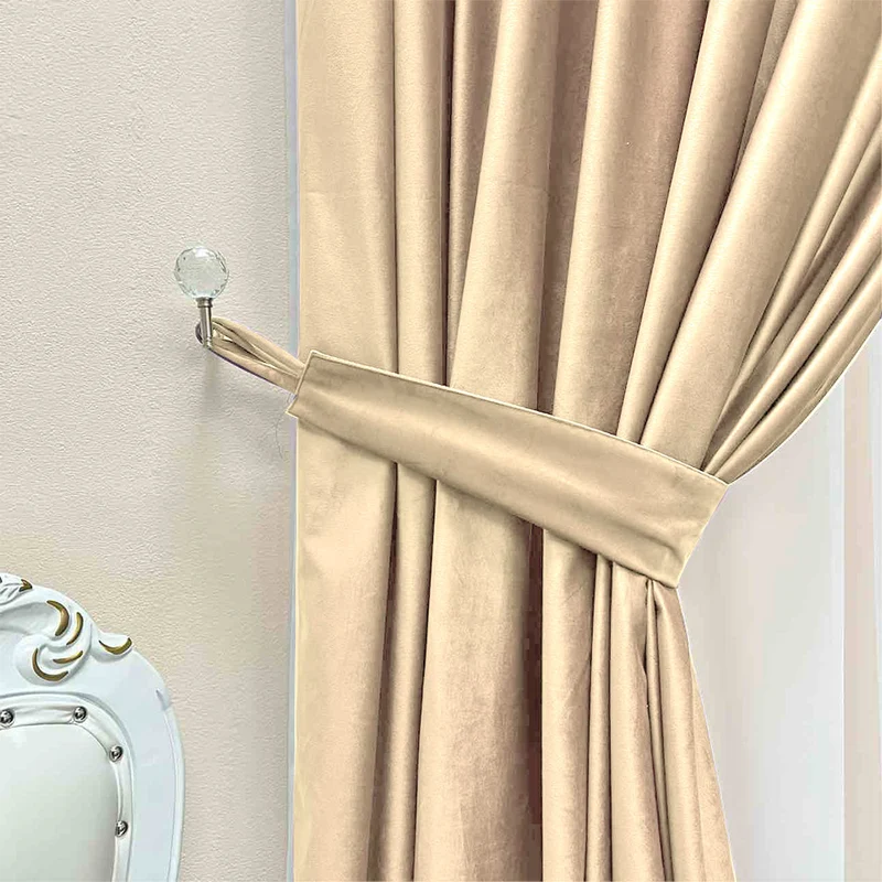 SET (2 St.) Raffhalter gleiches Material wie Vorhang