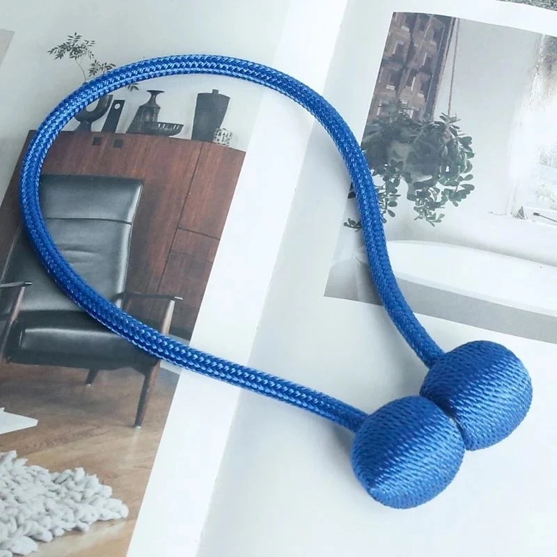 SET (2 St.) Raffhalter mit Magnet für Gardinen