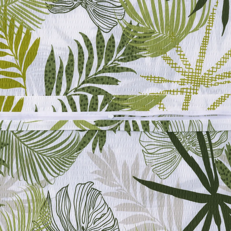 100% Baumwolle Seersucker Bettwäsche - Tropical