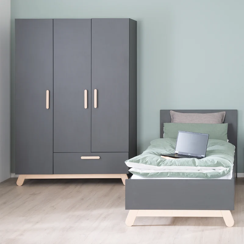 Jugendbett Jara - in Anthrazit